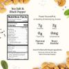 Belmont Peanuts Gourmet Sea Salt and Black Pepper Flavored Virginia Peanuts, 25 oz (2 Pack)  Only 4 Simple Ingredients, No Preservatives, 7g Protein  Salty, Peppery, Crunchy, Hand Seasoned Snack view 2
