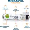 Basic Vigor Migrastil Migraine Stick 3-Pack Natural Migraine Roll-on. Made in The USA with Peppermint, Spearmint and Lavender Essential Oils. (Regular Strength) view 3
