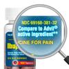 HealthA2Z Ibuprofen 200mg | Pain Relief | Body Aches | Headache | Arthritis | Cramps | Back Pain | Fever Reducer (100 Count) view 2