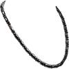 IRUMENG Hematite Necklace for Magnetic Therapy, Crystal Healing Necklace for Pain and Stress Relief (Magnetic Hematite, 20") view 1