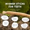 Miswak Sticks for Teeth, Natural Toothbrush, No Toothpaste Needed, Miswak Toothbrush Stick also known as Siwak Chew Sticks for Humans, Meswak,  view 4