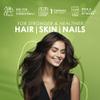 AMBROSIAL Biotin Hair Growth Supplement 2500mcg Biotin Hair Supplements | Hair Support | Plant Based | Natural Skin Support | Nail Vitamin (Pack of 2) - 120 Capsules view 4