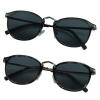 YEIN 2 Pack Sunglasses for Men and Women, UV Protection Glasses Vintage Square Full Frame(Brown+tortoise,+2.25 Magnification) view 1