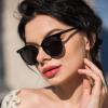 YEIN 2 Pack Sunglasses for Men and Women, UV Protection Glasses Vintage Square Full Frame(Brown+tortoise,+2.25 Magnification) view 2