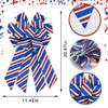 Estivaux Large Veterans Day Patriotic Bows for Wreath, Memorial Day Wreath Bows American Stars Front Door Bows July 4th Tree Topper Bows for Front Door Farmhouse Patriotic Decorations view 2
