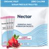 Nectar Hydration Packets - Electrolytes Powder - No Sugar or Calories - Organic Fruit Liquid Daily IV Electrolytes Powder for Dehydration Relief and Rehydration (Cherry Pom 30 Pack) Packaging may vary view 1