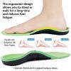 Plantar Fasciitis Relief Insoles (220+lbs) Arch Support Insoles for Flat Feet, Work Boot Insoles, Memory Foam Arch Support Inserts for Men & Women, Gel Orthotic Insoles for Standing All Day view 3