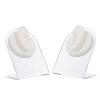 ARTIBETTER 1set Ear Models for Jewelry Display and Piercing Practice Realistic Ear Structure for Teaching and Presentation for Earring Showcases and Demonstrations view 1