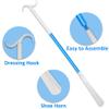 35.5 Inch Long Handled Shoe Horn, Dressing Stick, Sock Remover Aid Helper - Versatile, Adjustable Dressing Aid for Shoes, Socks, Shirts, Pants - Long Shoe Horn, Shoe Horn Long Handle for Seniors view 4