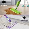ARSUK Reusable Mop Pads Compatible with Swiffer PowerMop  Washable Velcro Replacement Microfiber Refills for 13''16'' Spray Mop, Multi-Surface Cleaning Pads (3 Purple + 3 Green) view 4