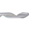 2inch x 100yards Waterproof Ribbon,Silver Curling Ribbon for Gifts Package Wrapping,Bows, Crafting, Wedding. view 2