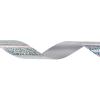 1inch x 100yards Waterproof Ribbon,Silver Curling Ribbon for Gifts Package Wrapping,Bows, Crafting, Wedding. view 2