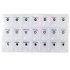 2 Pc 7 Day Pill Organizer Daily Am Noon Pm Medicine Tablet Holder Vitamin Case view 2