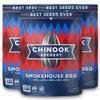 Chinook Seedery Roasted Sunflower Seeds - Jumbo Seeds Keto Snacks - Best For Snack Packs - Gluten Free, Non GMO Snack Food Gifts - 4 Ounce (Pack of 3) - Smokehouse BBQ Flavor Pack view 1