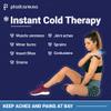 25 Pack 5" x 6" Disposable Ice Packs for Injuries, Swelling, Muscle & Joint Aches, Sprains & Abrasions - Easy to Use Disposable Cold Compress for Pain Relief - PlastCare USA Instant Cold Packs view 3