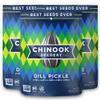 Chinook Seedery Roasted Sunflower Seeds - Jumbo Seeds Keto Snacks - Best For Snack Packs - Gluten Free, Non GMO Snack Food Gifts - 4 Ounce (Pack of 3) - Dill Pickle Flavor Pack view 1