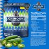 Chinook Seedery Roasted Sunflower Seeds - Jumbo Seeds Keto Snacks - Best For Snack Packs - Gluten Free, Non GMO Snack Food Gifts - 4 Ounce (Pack of 3) - Jalapeno Ranch Flavor Pack view 2