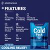 25 Pack 6" x 9" Disposable Ice Packs for Injuries, Swelling, Muscle & Joint Aches, Sprains & Abrasions - Easy to Use Disposable Cold Compress for Pain Relief - PlastCare USA Instant Cold Packs view 4