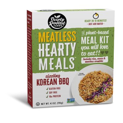 Deeply Rooted Meatless Crumbles (Korean BBQ, Hearty Meals)