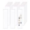1000pcs 2" x 8" Long Adhesive Cello Bags Crystal Sealed Clear Bag Long Resealable Cellophane Bags 1 Mil for Bakery Cookies Candies Jewelry Crafts (8 Sizes to Choose from) view 1