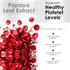 Papaya Leaf Extract Digestive Enzymes 1000mg,10x Potency 120 Veg Capsules- Blood Platelet, Bone Marrow & Spleen Support, Digestive and Immunity Support Developed in USA by Amalth view 4
