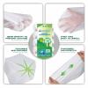 220 Counts Aklyaiap 4 Gallon Trash Bag,Tear & Leak Resistant Bathroom Biodegradable Small Garbage Can Bags Unscented for Home & Kitchen, 5Rolls, White view 3