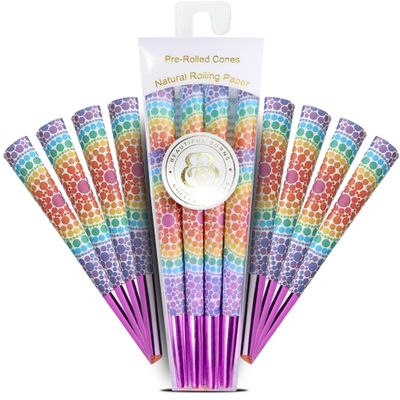 Beautiful Burns, Ishihara Pre-Rolled Cones - 8 Pack of Pre Roll Cone Shells