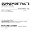AMALTH Chicory Root Extract Capsules 700 mg | Cichorium Intybus Extract Capsules | Inulin Fiber Supplement | Chicory Root Supplement Capsules | Plant Based Herbal Supplement | 120 Veg Capsules view 2
