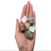 Amazing Gemstone Crystals for Money and Success Manifestation, Set of 6 Citrine, Pyrite, Garnet, Selenite, Green Aventurine and Amazonite Healing Crystals and Stones view 2