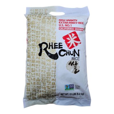 2 set of 15 Pound, 240.0 Ounce Rhee Chun Extra Fancy New Variety Rice..