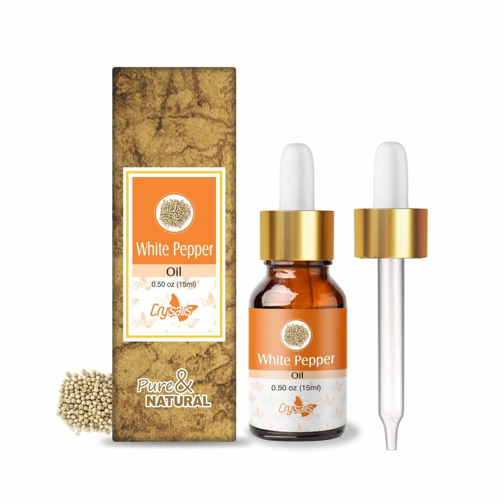Crysalis Oil - 0.51 Fl Oz (15ml) (0.507 Fl Oz, White Pepper)