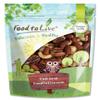 Food to Live Deluxe Unsalted Nuts Mix, 8 Ounces  A Blend of Dry Roasted Pecans, Cashews, Hazelnuts, Almonds, Brazil Nuts. Oven Roasted, Vegan, Kosher, Bulk. Wholesome Snack. Full of Protein, Fiber view 1