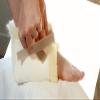 Sheepskin Ranch Sofsheep Medical Sheepskin Heel Protector, Pressure Relief for Bed Sores, Ulcers, Sensitive Skin, Hospital Grade, Chrome Free, Washable, Hypoallergenic, Adjustable, Real Wool, Single view 3