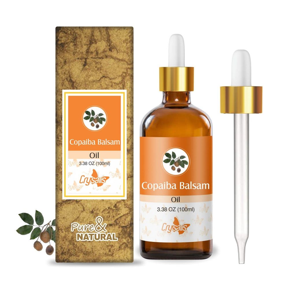 Crysalis Copaiba Balsam (Copaifera officinalis) Oil - 3.38 Fl Oz (100ml)