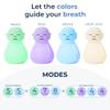 Mindsight 'Original Breathing Buddha' Guided Visual Meditation | 3 Modes to Slow Your Breathing & Calm Your Mind | Stress & Anxiety Relief | Wellness Gift | Adults, Kids, Classrooms | USB Rechargeable view 2