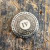 4 Year Sobriety Coin | Legacy AA Chip | Thick Triplate Recovery Anniversary Token (Gray) view 2