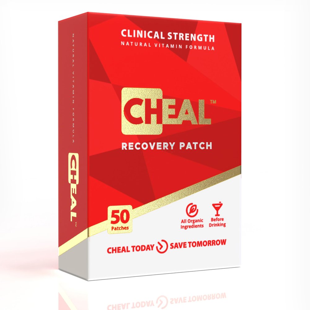 CHEAL Recovery Patch - 50 Pack - Patches for Better Morning | Individually Wrapped