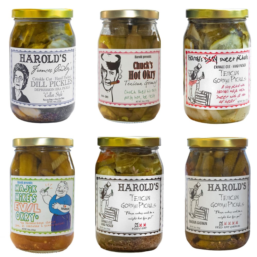 6 Pack Spicy Pickle Sampler Conscious Choice Foods
