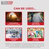 BleedStop First Aid Powder for Blood Clotting, Trauma Kit, Blood Thinner Patients, Camping Safety, and Survival Equipment for Moderate to Severe Bleeding Wounds or Nosebleeds (Double 4 Pack 15g) view 4