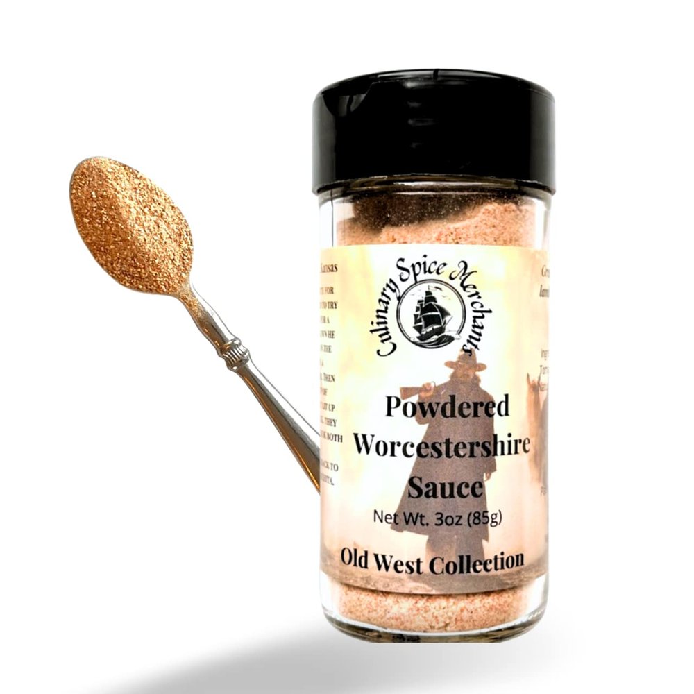 Powdered Worcestershire Sauce from Culinary Spice Merchants | You'll Love it on Steak, in Soup, as a Pasta Seasoning, on Popcorn,