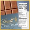 Lindt CLASSIC RECIPE Non-Dairy OatMilk Chocolate Candy Bar, 10 Pack, 3.5 oz. view 2