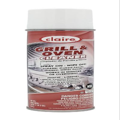Claire Grill and Oven Cleaner; 18 oz. can, red (CL826-1)