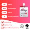 Chargel Strawberry, Caffeine-Free Instant Energy Gel Running, Biking, Workout, Hiking Essentials for Women & Men, Gifts for Runners - Carbs Vitamins, Gluten Free - Pack of 6 Gels - 6.35oz Each view 3