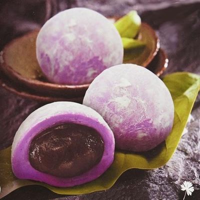 bodi : Mochi Purple Yam 6 Pieces of 35g | Handmade Natural Ingredient (1 Pack)