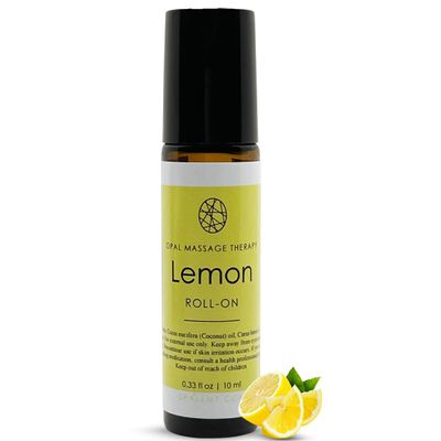 Premium Essential Oil Roll On Opal Massage Therapy (Lemon)