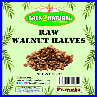 Back2Natural Organic Raw Walnuts - 56oz
