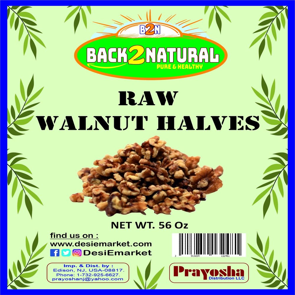 Back2Natural Organic Raw Walnuts - 56oz