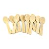 Bamboo Utensils | 200PK Mini-Bamboo Spoon 3.54" Disposable Small 100% Biodegradable Compostable Cutlery Set Eco Friendly Renewable Natural view 1