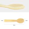 Bamboo Utensils | 200PK Mini-Bamboo Spoon 3.54" Disposable Small 100% Biodegradable Compostable Cutlery Set Eco Friendly Renewable Natural view 2