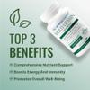 Approved Science Multi-Vitamin - with Full-Spectrum B-Vitamins, Green Tea, Lutein, Lycopene, Zeaxanthin, BioPerine - 360 Capsules - 6 Month Supply view 3